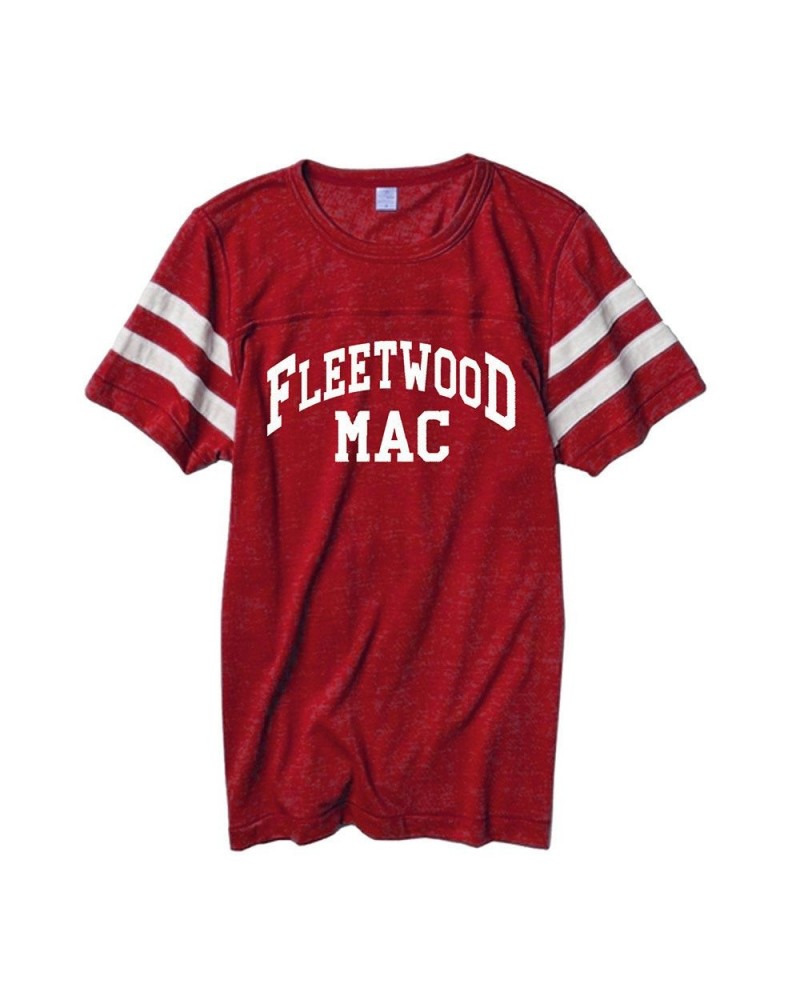 Fleetwood Mac 2015 Red Football Jersey T-shirt $21.14 Shirts