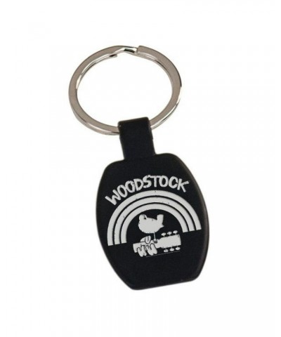 Woodstock Rainbow Logo Engraved Keychain $6.00 Accessories