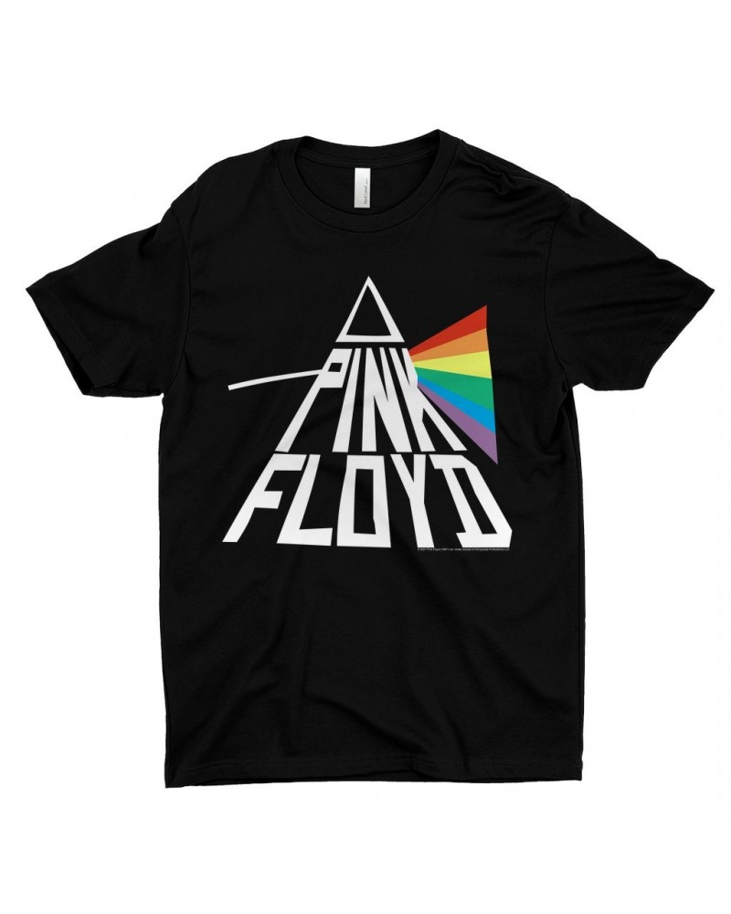 Pink Floyd T-Shirt | Dark Side Of The Moon Modern Prism Shirt $8.48 Shirts