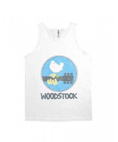 Woodstock Unisex Tank Top | Bird And Guitar Shirt $12.48 Shirts