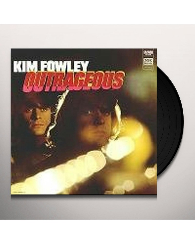 Kim Fowley OUTRAGEOUS Vinyl Record - Reissue $14.94 Vinyl