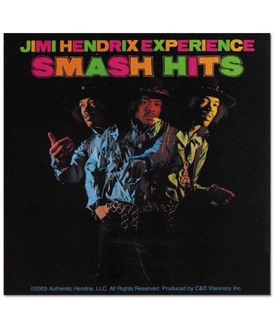 Jimi Hendrix Smash Hits Sticker $0.32 Accessories