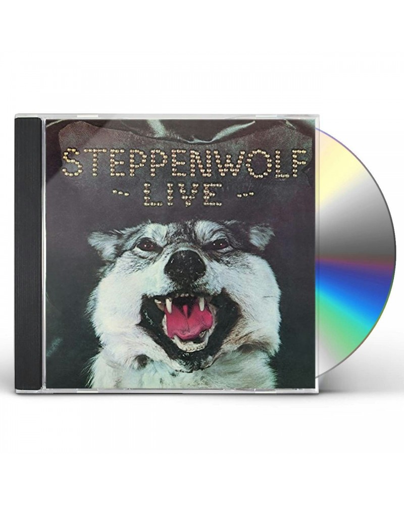 Steppenwolf LIVE STEPPENWOLF CD $8.50 CD