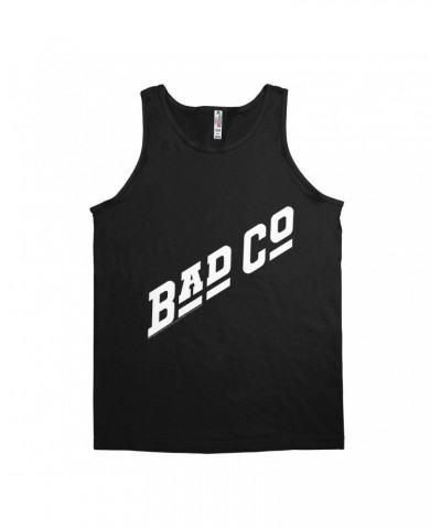 Bad Company Unisex Tank Top | Classic Logo White Shirt $11.48 Shirts