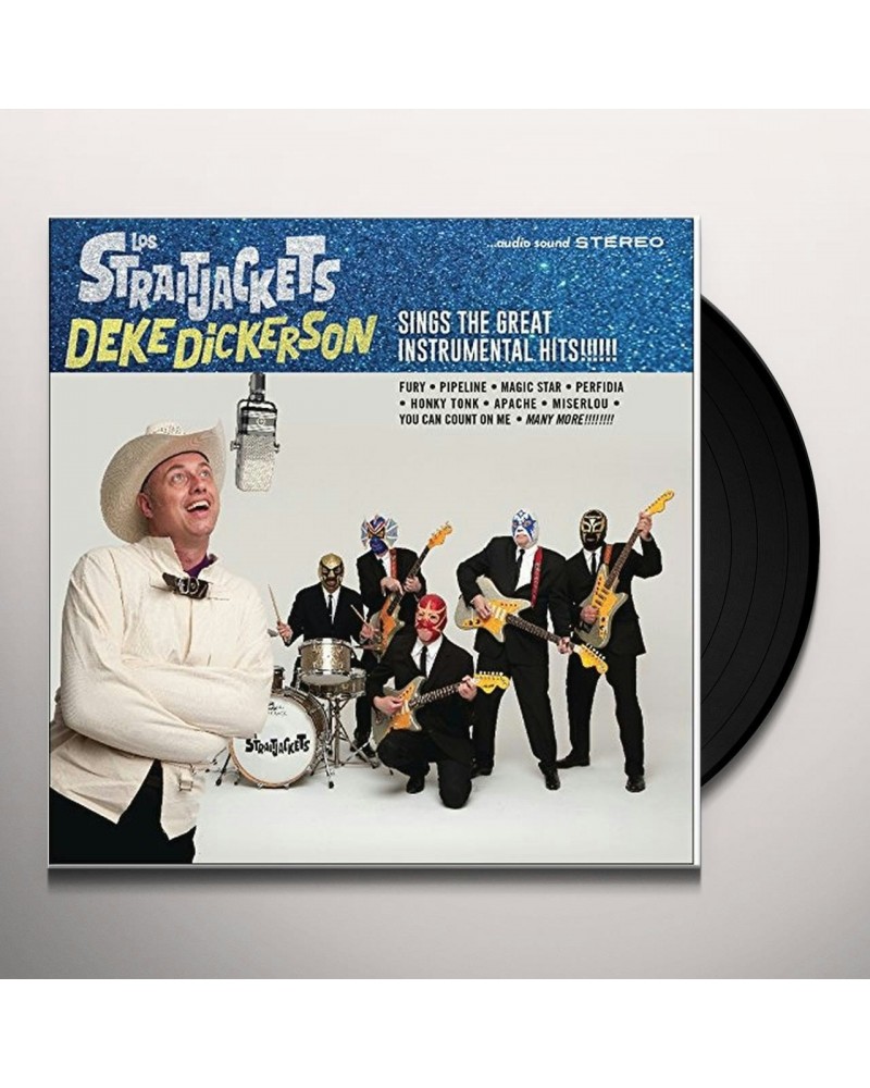 Los Straitjackets Deke Dickerson Sings The Great Instrumen Vinyl Record $10.99 Vinyl