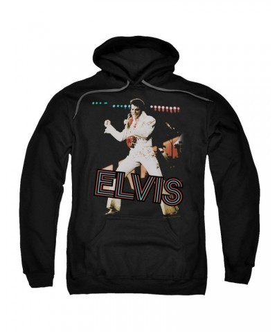 Elvis Presley Hoodie | HIT THE LIGHTS Pull-Over Sweatshirt $15.68 Sweatshirts