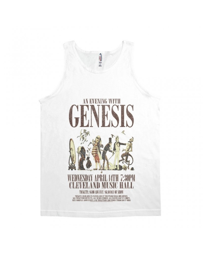 Genesis Unisex Tank Top | Cleveland Music Hall Concert Shirt $8.23 Shirts