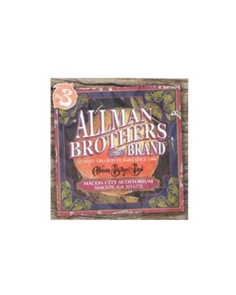 Allman Brothers Band MACON CITY AUDITORIUM 2/11/72 CD $8.17 CD