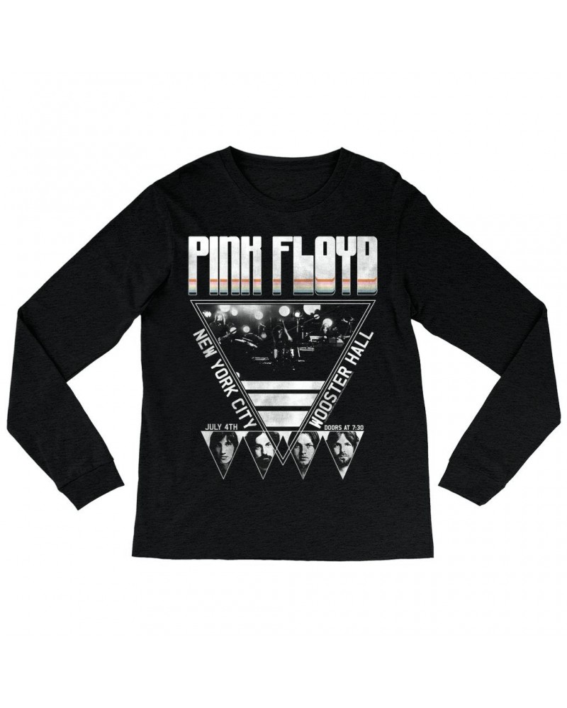 Pink Floyd Long Sleeve Shirt | NYC LIVE In Concert 4th Of July Distressed Shirt $9.28 Shirts