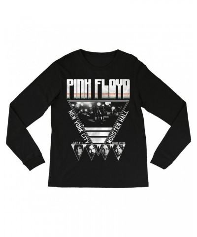 Pink Floyd Long Sleeve Shirt | NYC LIVE In Concert 4th Of July Distressed Shirt $9.28 Shirts