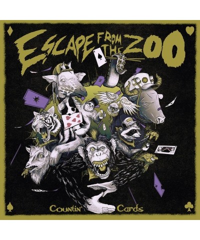 Escape From The Zoo LP - Countin’ Cards (Vinyl) $19.57 Vinyl