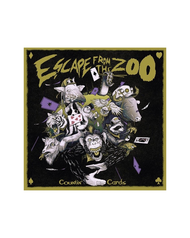 Escape From The Zoo LP - Countin’ Cards (Vinyl) $19.57 Vinyl