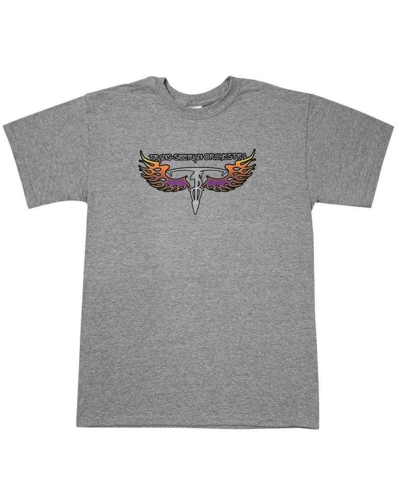 Trans-Siberian Orchestra 2007 Trans-Siberian Orchestra Heather Wings T-Shirt $9.25 Shirts