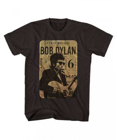 Bob Dylan T-Shirt | Dylan Concert Ticket Fitted Shirt $9.23 Shirts