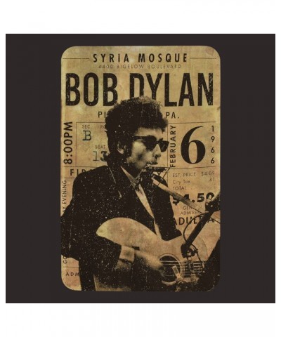 Bob Dylan T-Shirt | Dylan Concert Ticket Fitted Shirt $9.23 Shirts