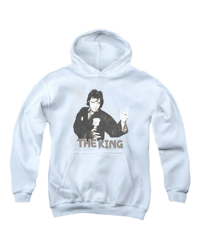 Elvis Presley Youth Hoodie | FIGHTING KING Pull-Over Sweatshirt $14.50 Sweatshirts