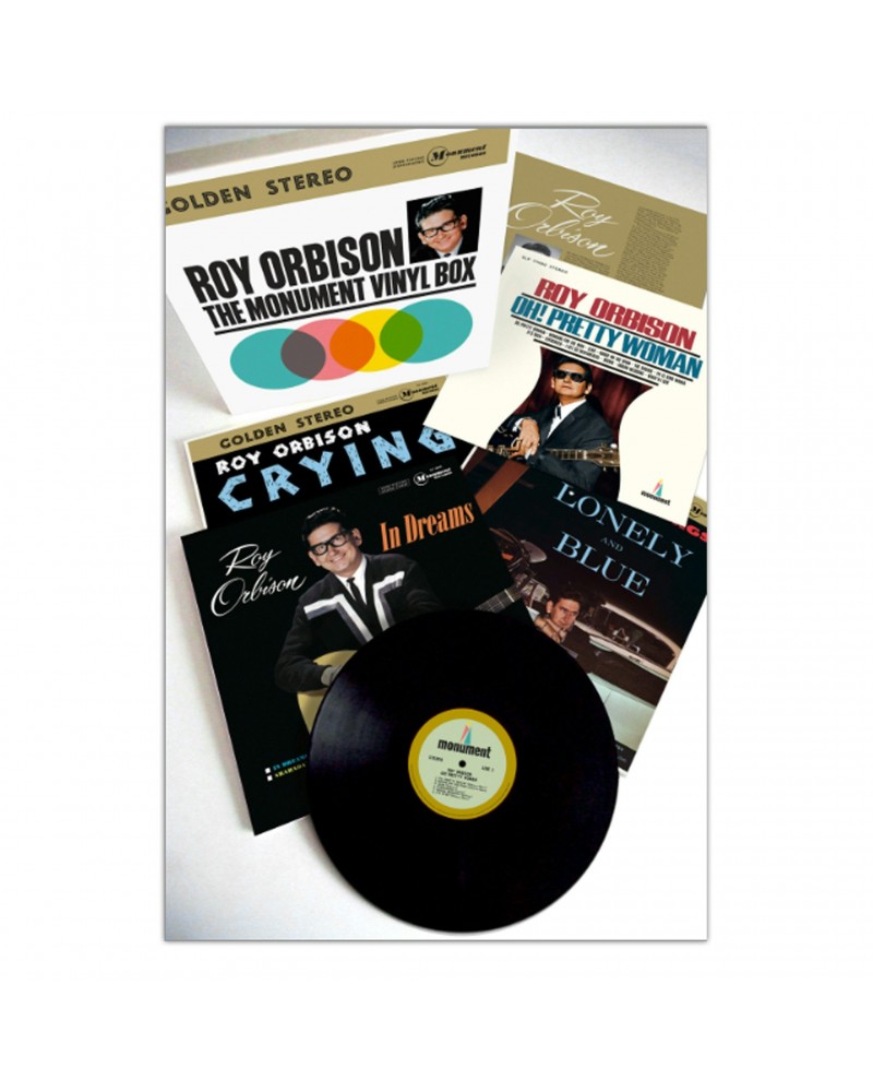 Roy Orbison MONUMENT BOX SET Vinyl Record $30.02 Vinyl