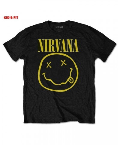 Nirvana Kids Youth T Shirt - Yellow Smile $8.61 Kids