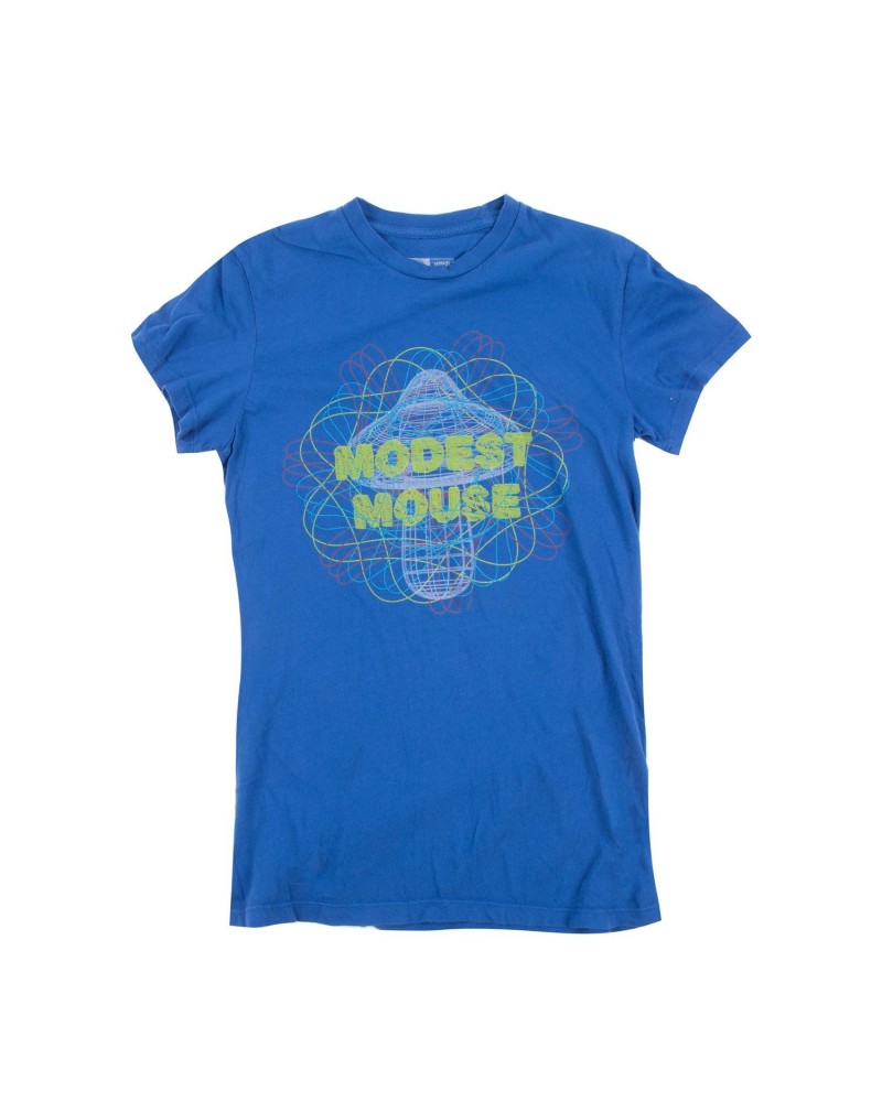 Modest Mouse Spiroshroom Women's Tee (Blue) $8.50 Shirts