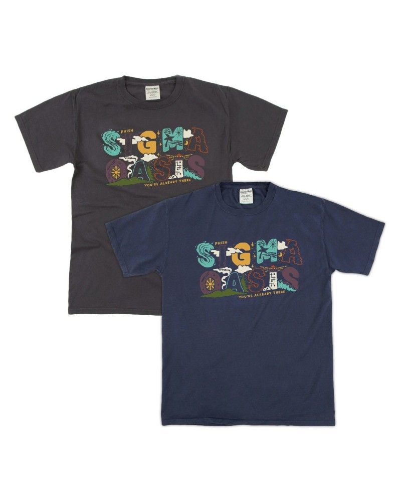 Phish Sigma Oasis Heavyweight Tee $11.50 Shirts