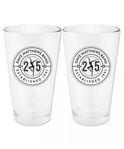 Dave Matthews Band 25th Anniversary Pint Glass $4.30 Drinkware