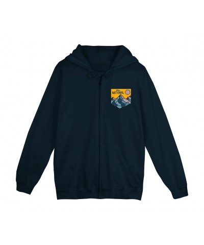 The National Moon Crest Zip Hoodie $20.00 Sweatshirts