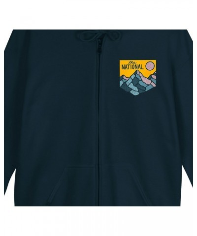 The National Moon Crest Zip Hoodie $20.00 Sweatshirts