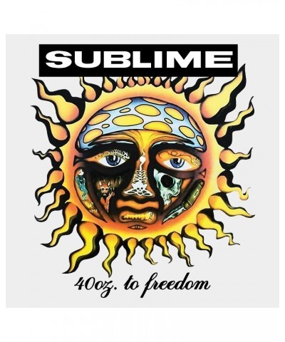 Sublime T-Shirt | 40 Oz. To Freedom Sun Shirt $3.68 Shirts