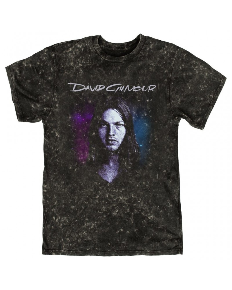 David Gilmour T-shirt | In Orbit Image Mineral Wash Shirt $14.38 Shirts