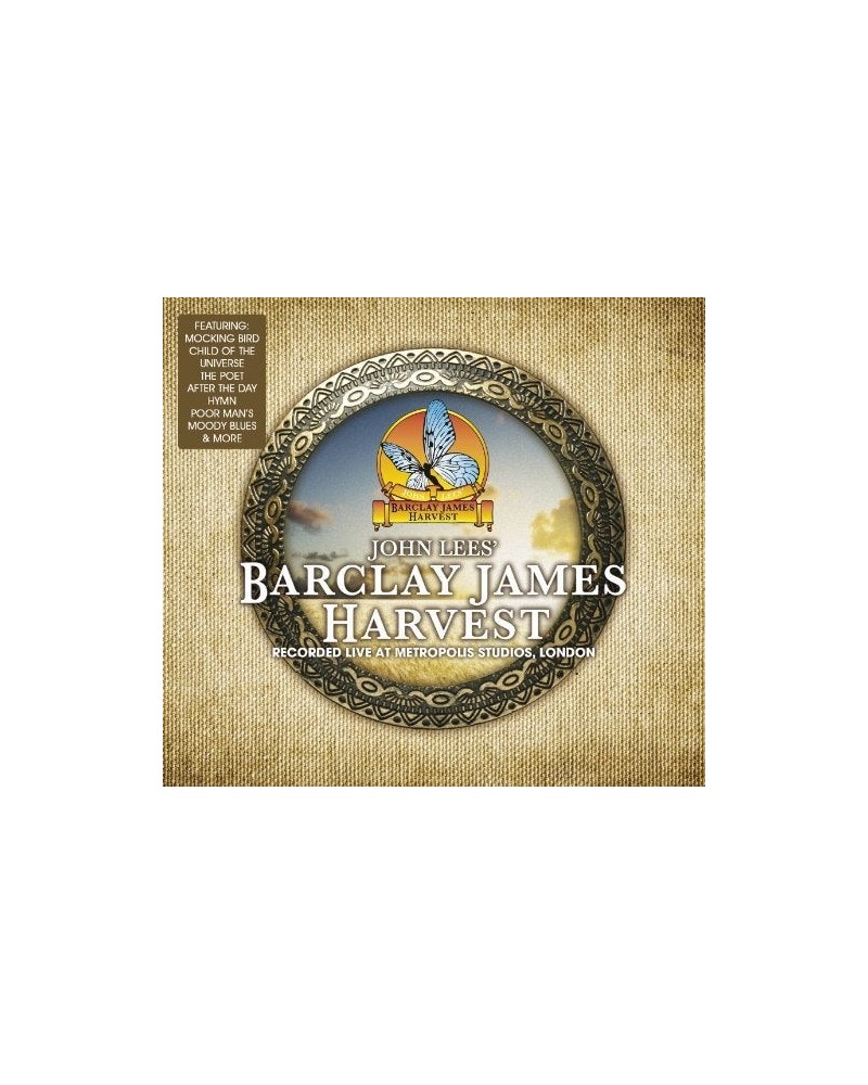 Barclay James Harvest LIVE AT METROPOLIS STUDIO Vinyl Record $13.50 Vinyl