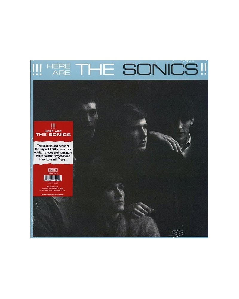 The Sonics LP Vinyl Record - Here Are The Sonics $13.62 Vinyl