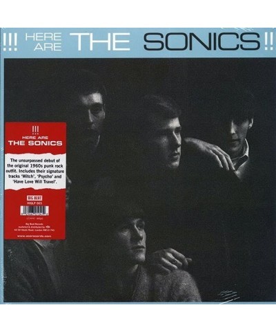 The Sonics LP Vinyl Record - Here Are The Sonics $13.62 Vinyl