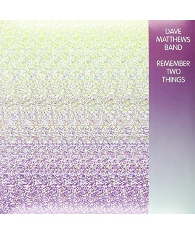 Dave Matthews Band Remember Two Things Vinyl Record $13.80 Vinyl