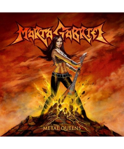 Marta Gabriel METAL QUEENS (RED VINYL) Vinyl Record $10.15 Vinyl