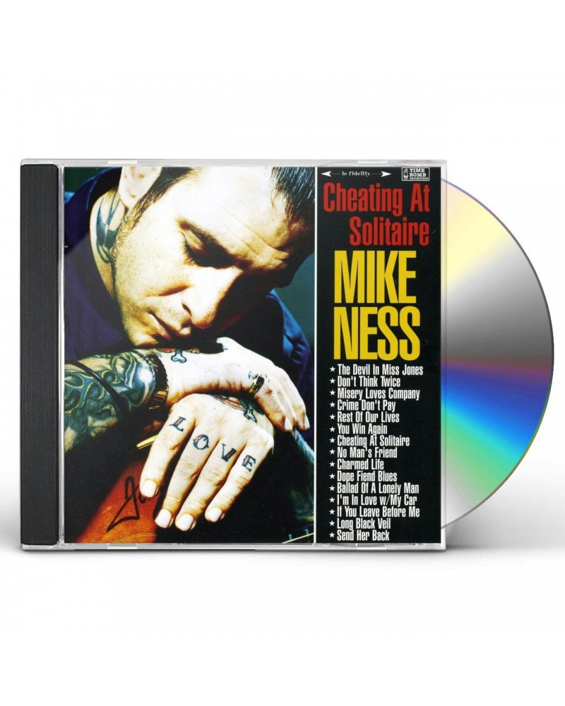 Mike Ness CHEATING AT SOLITAIRE CD $3.75 CD