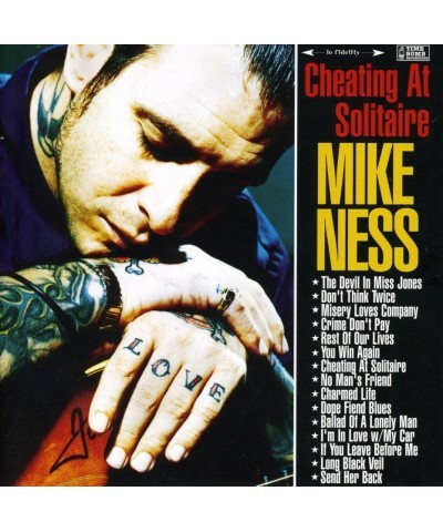 Mike Ness CHEATING AT SOLITAIRE CD $3.75 CD