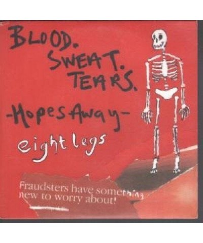 Eight Legs BLOOD SWEAT TEARS Vinyl Record $6.71 Vinyl