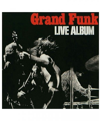 Grand Funk Railroad Live Album (180 Gram Translucent Red Aud Vinyl Record $25.58 Vinyl