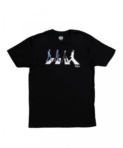 The Beatles Abbey Road Color Black Silhouette T-Shirt $14.10 Shirts