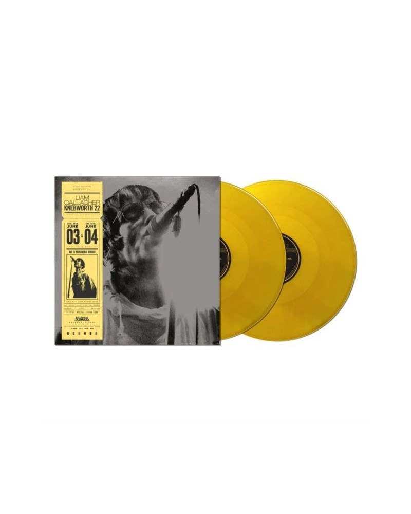 Liam Gallagher LP - Knebworth 22 (Yellow Vinyl) $40.15 Vinyl