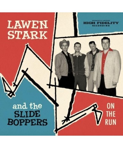 Lawen Stark And The Slide Boppers On the Run Vinyl Record $8.21 Vinyl