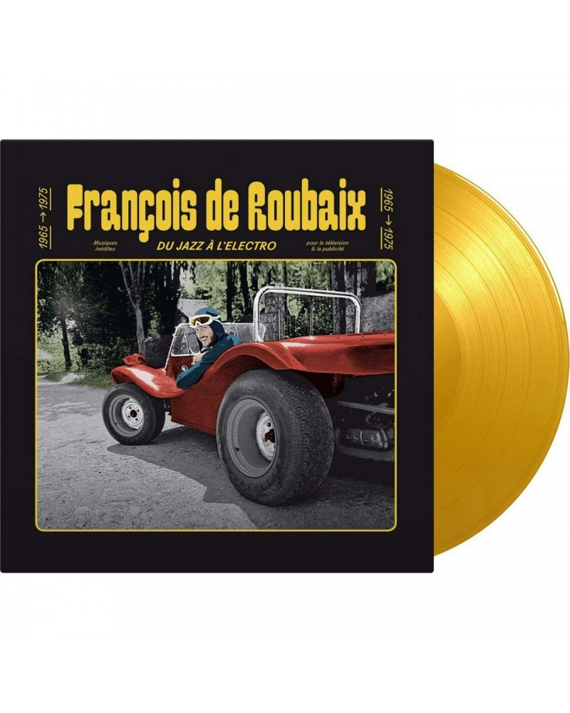 François de Roubaix Du Jazz A L'electro 1965-1975 (180g/Solid Yellow) Vinyl Record $11.62 Vinyl