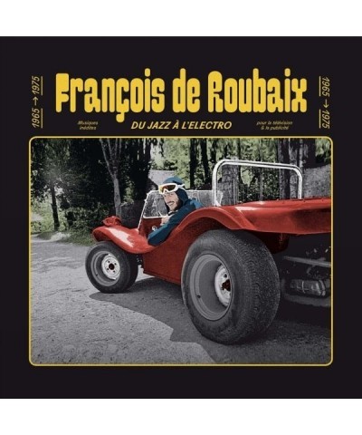 François de Roubaix Du Jazz A L'electro 1965-1975 (180g/Solid Yellow) Vinyl Record $11.62 Vinyl