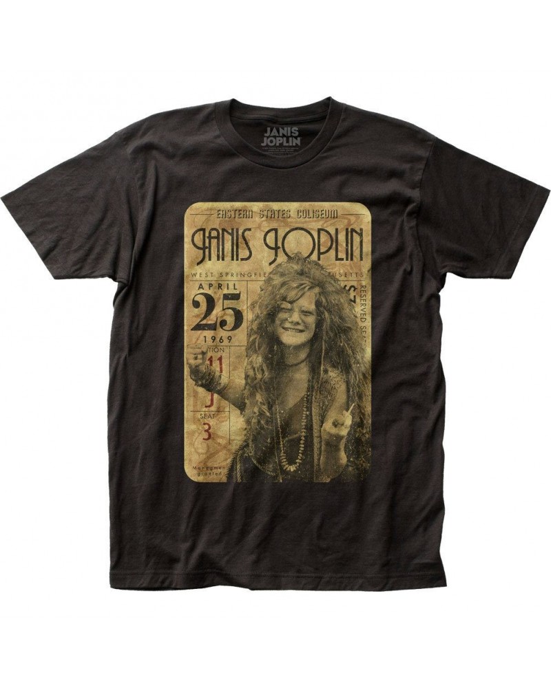 Janis Joplin Concert Ticket T-Shirt $9.90 Shirts