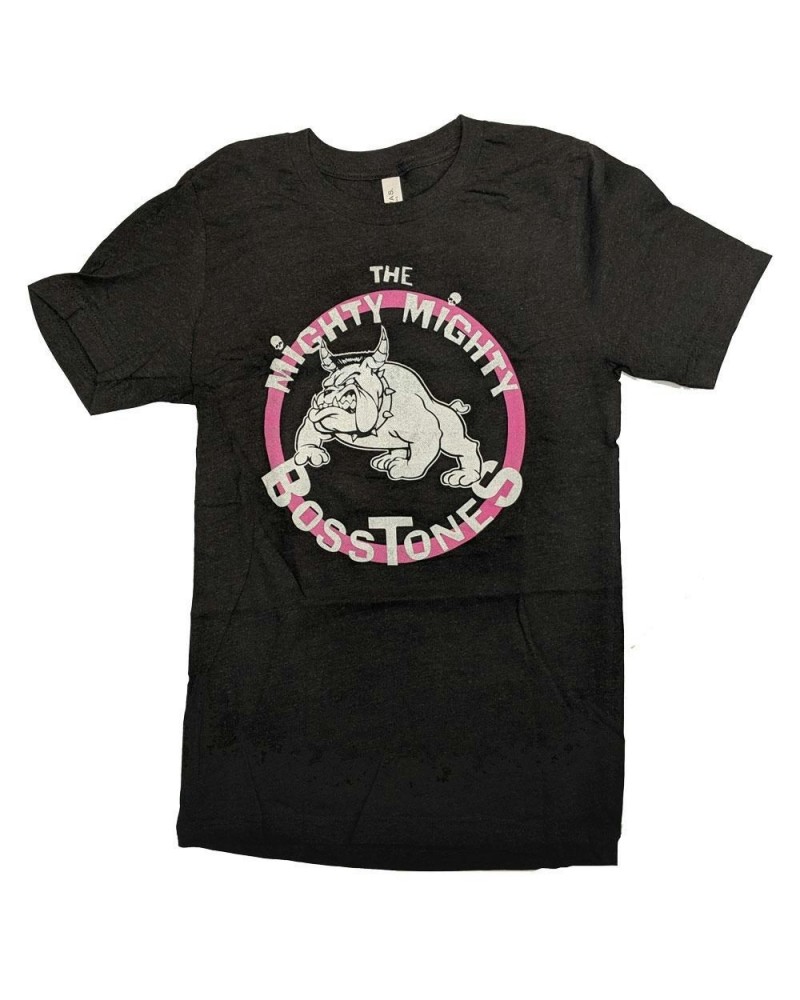 Mighty Mighty Bosstones Vintage Bulldog Pink Circle T-Shirt $10.00 Shirts