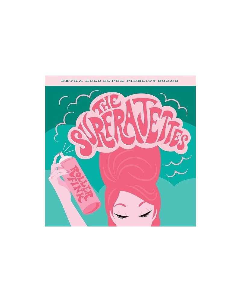 The Surfrajettes Roller Fink (Candy Floss) Vinyl Record $9.20 Vinyl