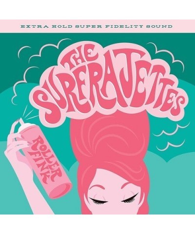 The Surfrajettes Roller Fink (Candy Floss) Vinyl Record $9.20 Vinyl