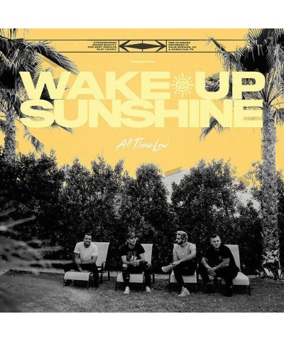 All Time Low Wake Up Sunshine Vinyl Record $8.17 Vinyl