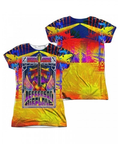 Jefferson Airplane Junior's T Shirt | SAN FRANCISCO (FRONT/BACK PRINT) Sublimated Tee $12.88 Shirts