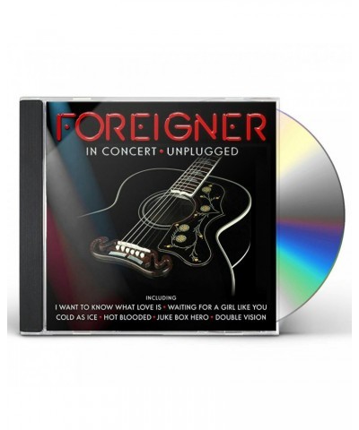 Foreigner IN CONCERT: UNPLUGGED CD $5.35 CD